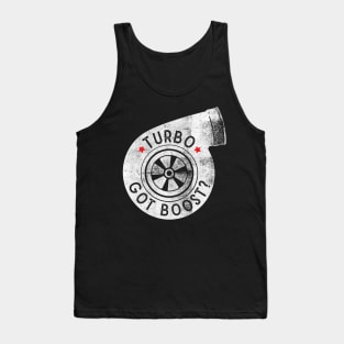 Turbo - Got Boost? Tank Top